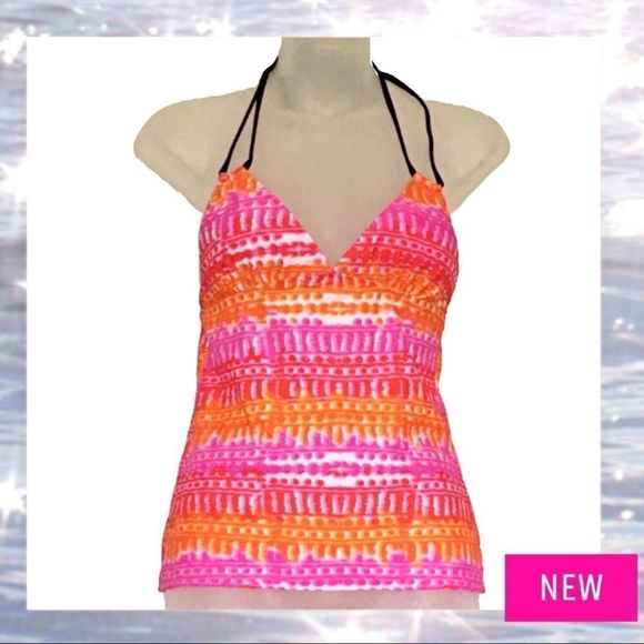 NWT Mudd Medium tankini Bathing Suit Top - Picture 1 of 5
